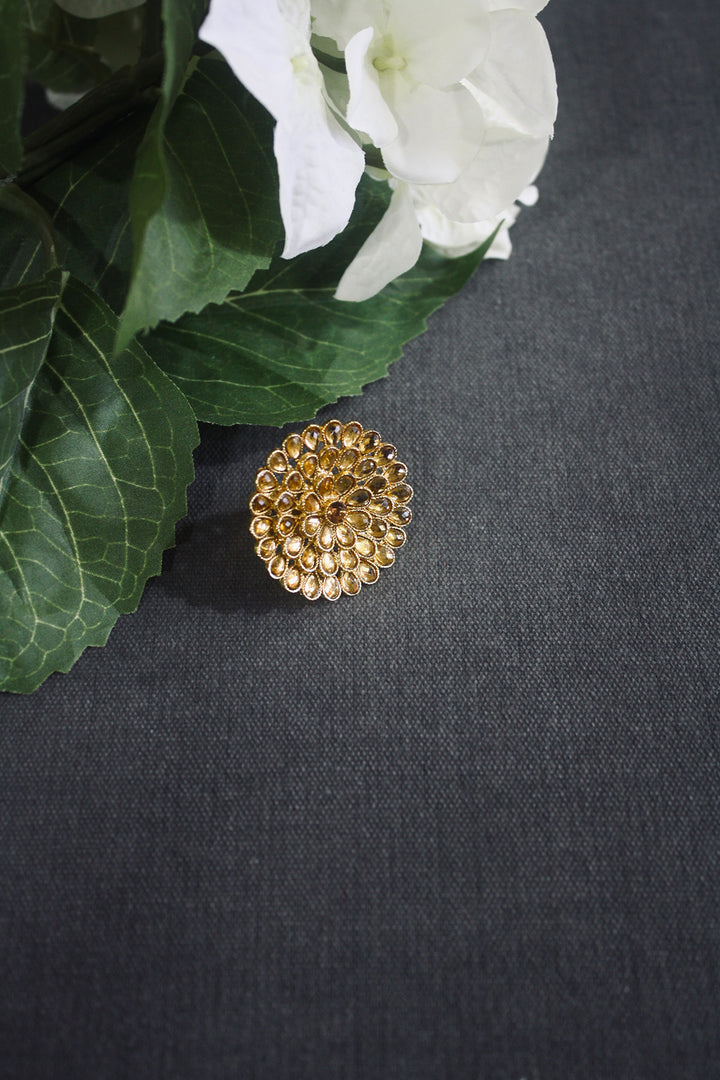 Golden Charm Ring