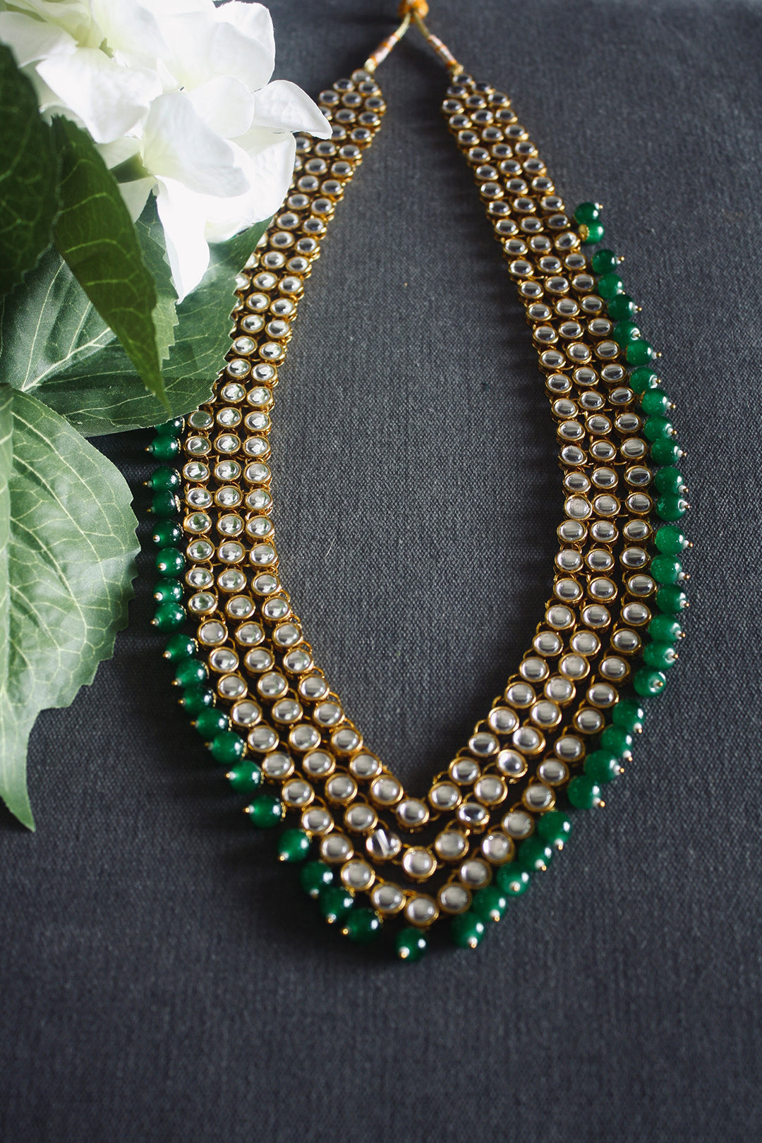 Cascade Emerald Necklace