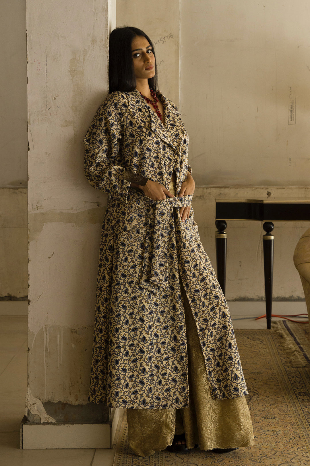 Golden Retro Pants
