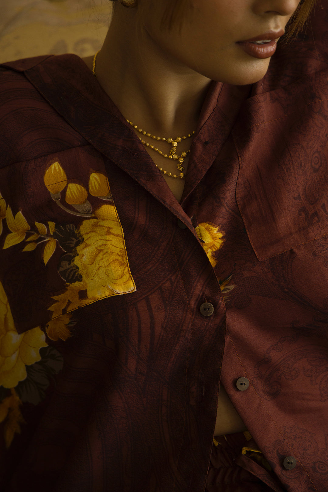 Maroon Co-ord Set