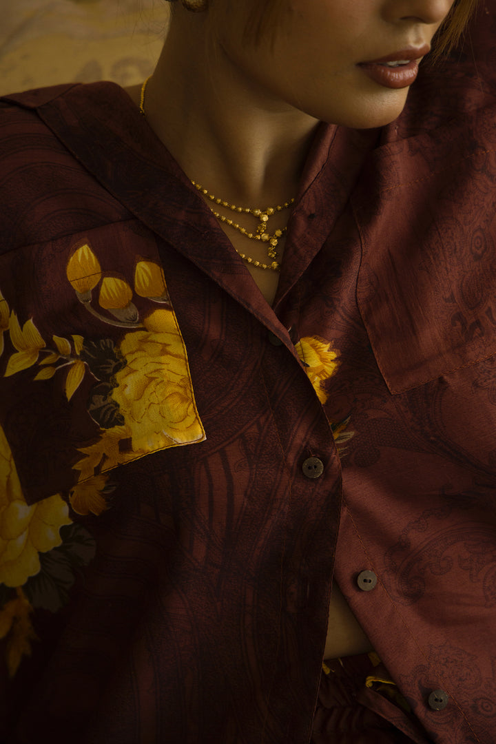 Maroon Co-ord Set