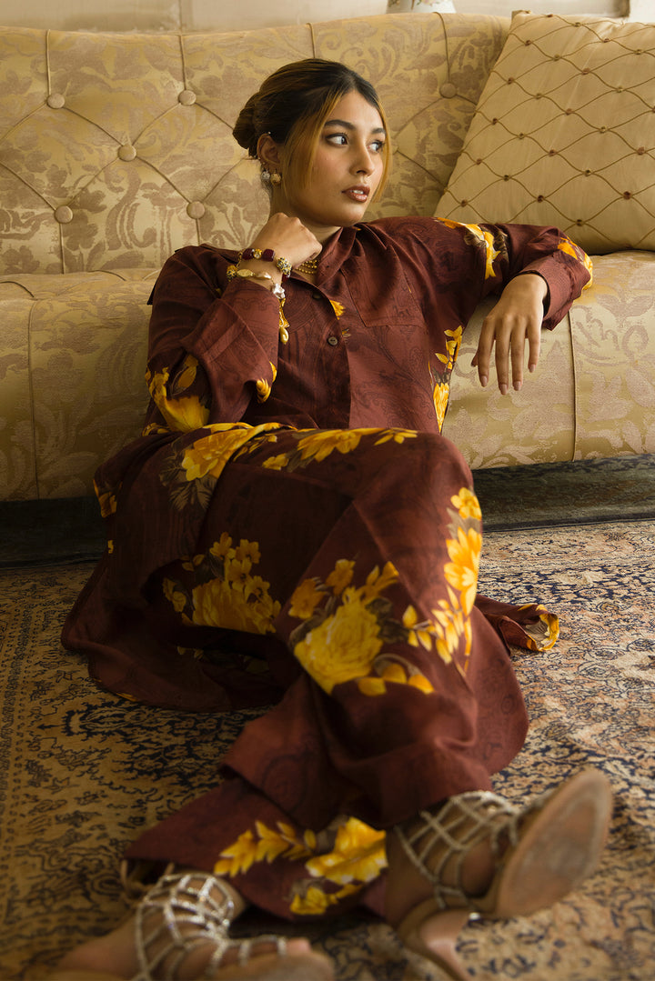 Maroon Co-ord Set
