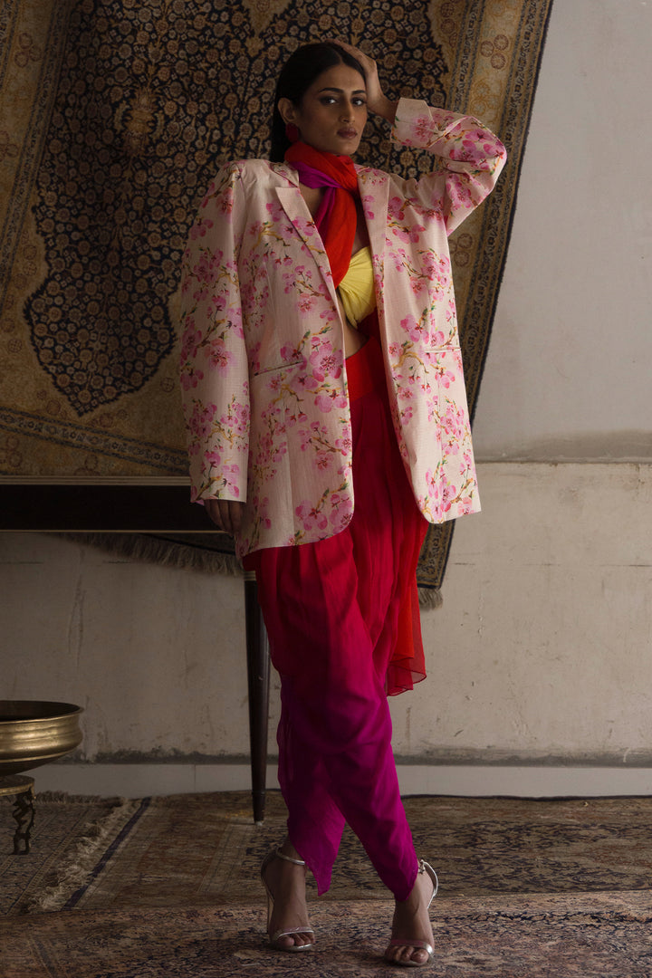 Ombré dhoti pants