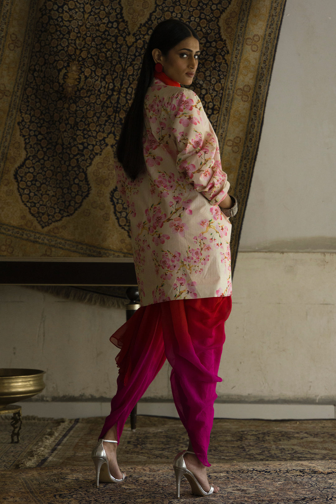 Ombré dhoti pants