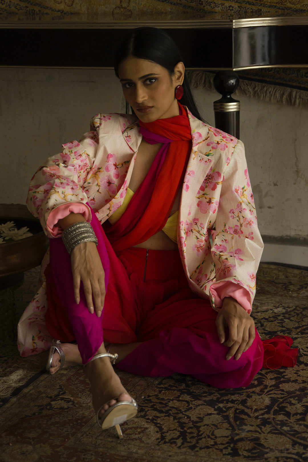 Ombré dhoti pants