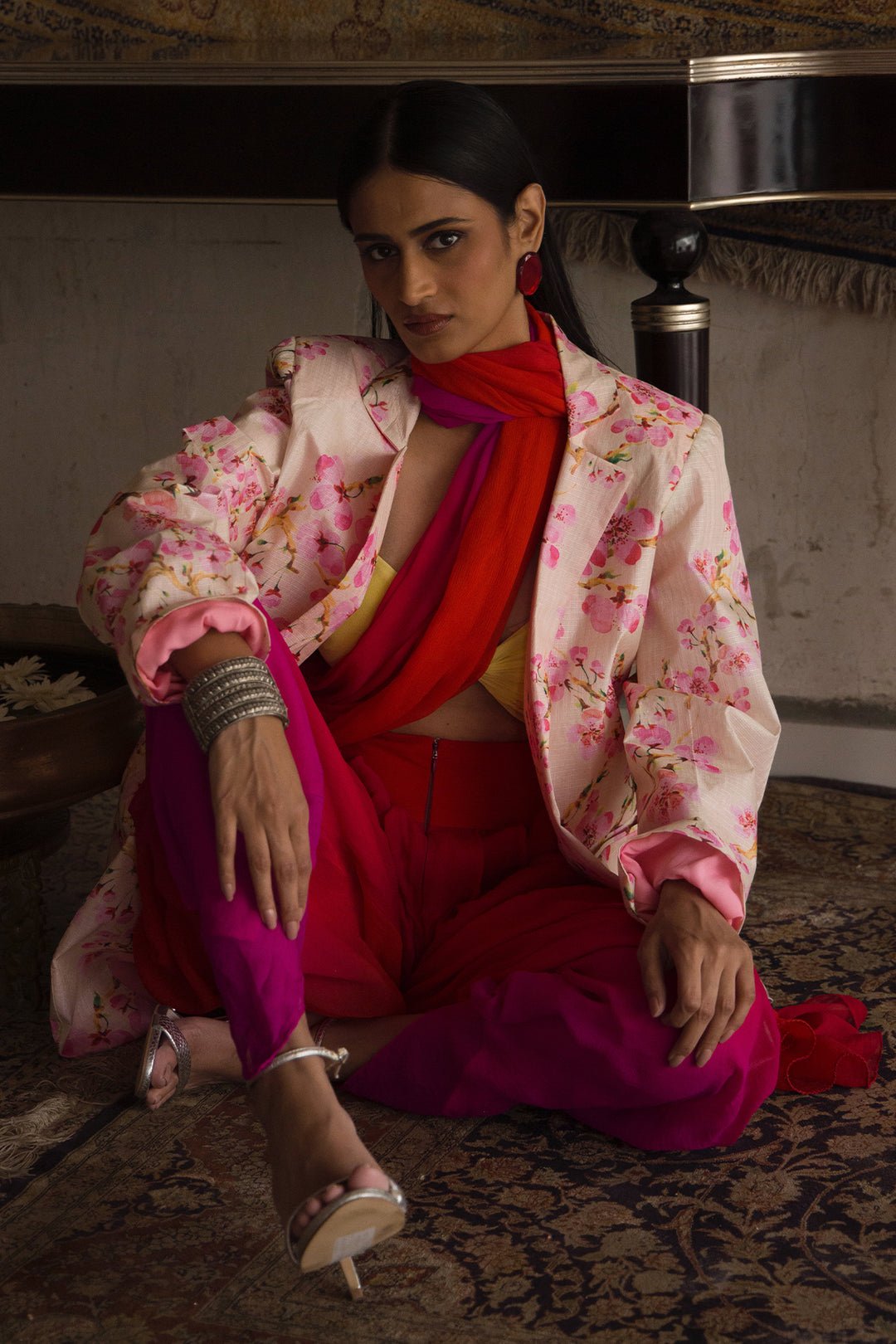 Ombré dhoti pants