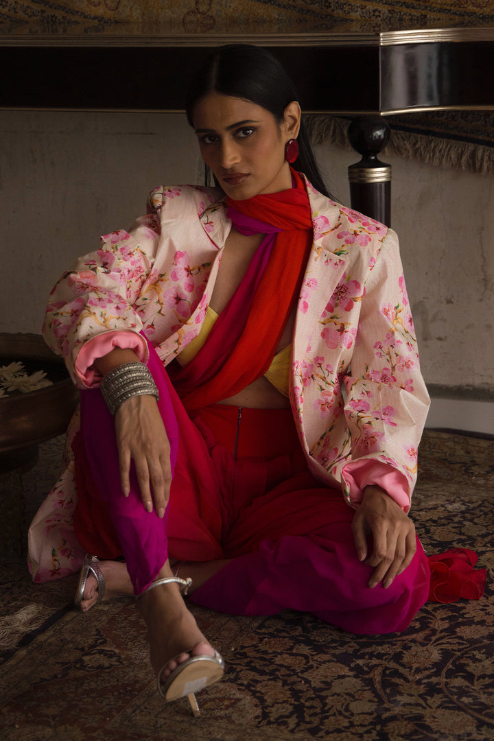 Ombré dhoti pants