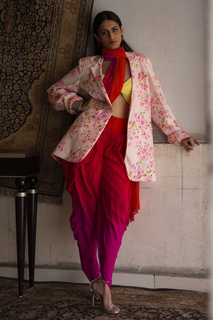 Ombré dhoti pants