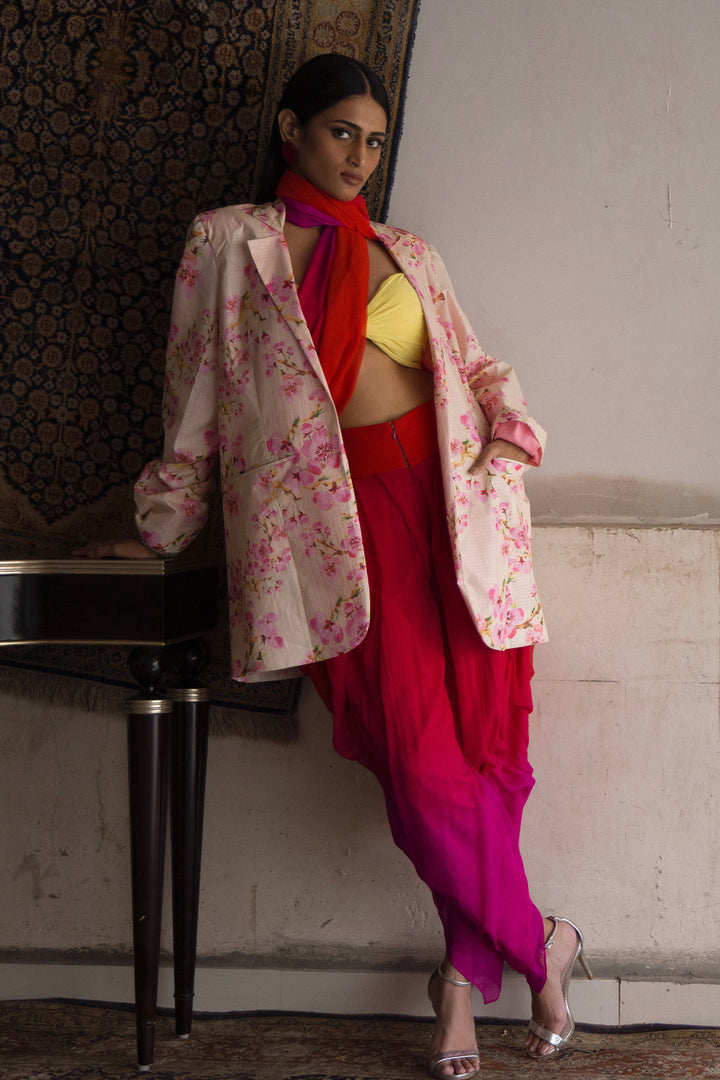 Ombré dhoti pants
